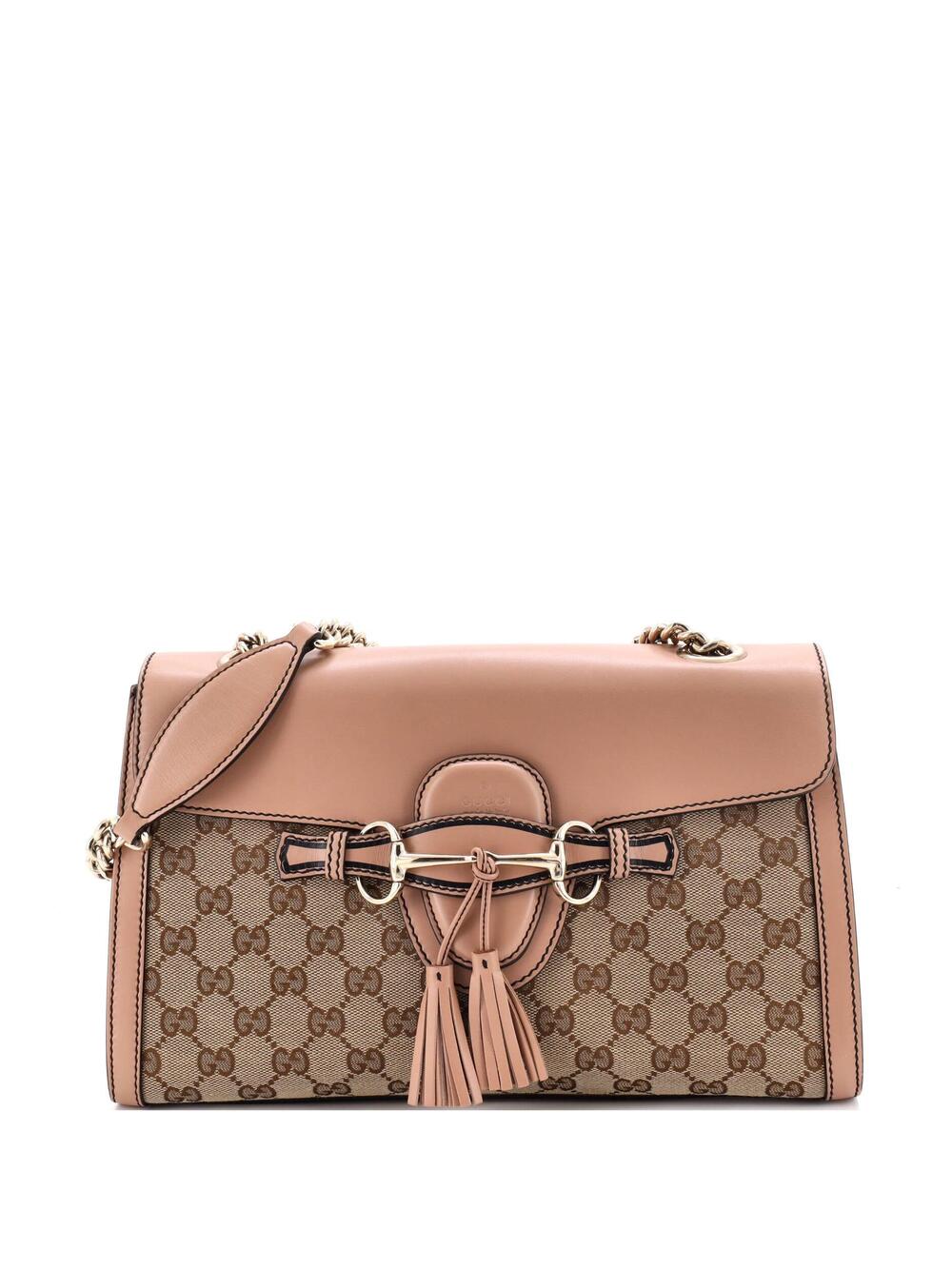 Gucci Emily Chain Flap Shoulder Bag Gg #303412G11B